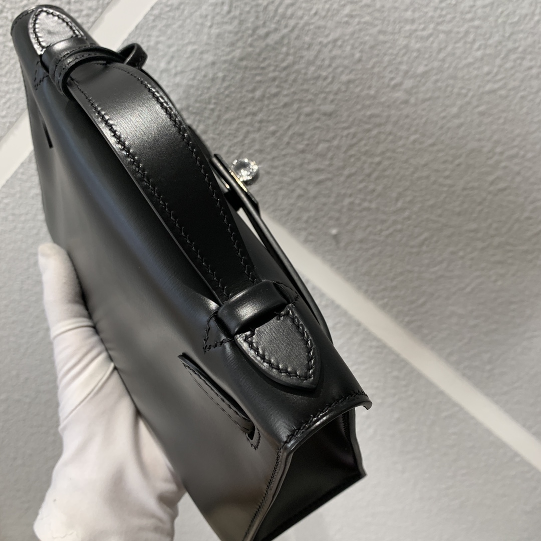 에르메스 미니 켈리백22 올블랙